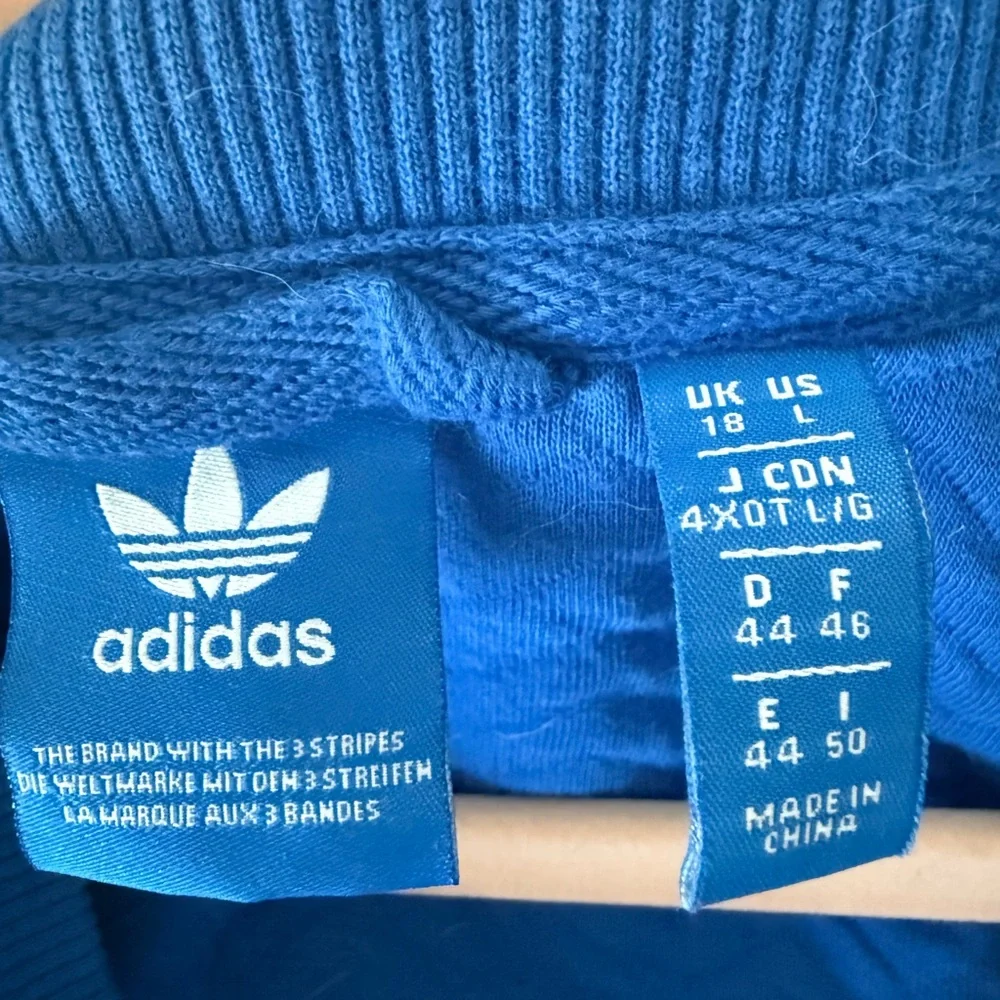 Adidas Blue Knit Jacket - Picture 3 of 6